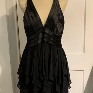 BCBG halter mini dress